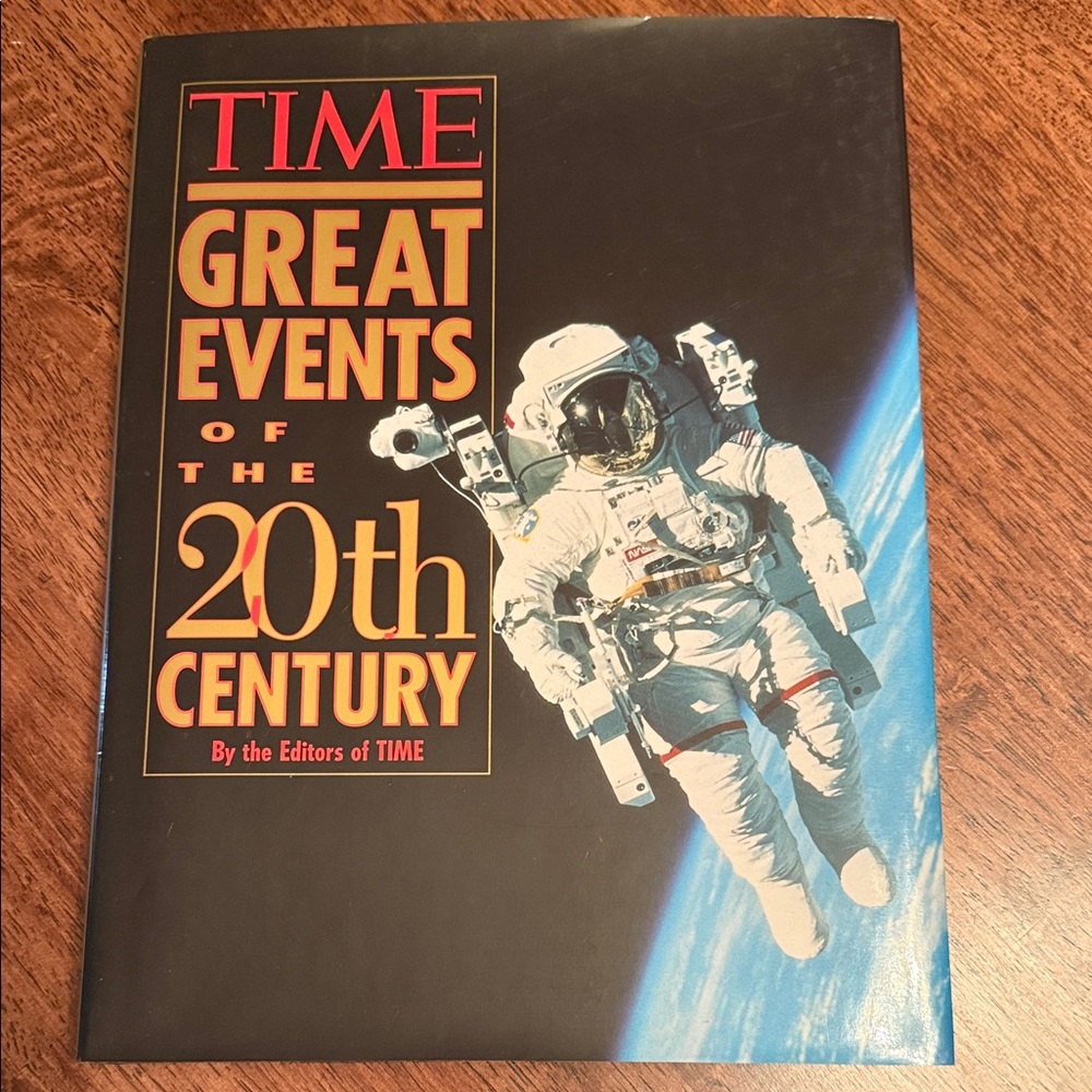 Time Great Events of the 20th Century hardcover book